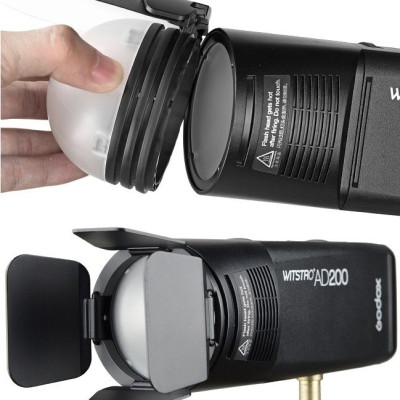 Bộ tản sáng đèn Flash Godox AK-R1 Hàng Chính Hãng