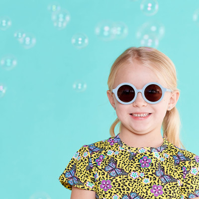 Kính Chống Tia Cực Tím Mắt Tròn Babiators - Into The Mist, Cho Bé 3-5 Tuổi