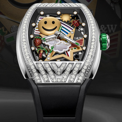 Đồng Hồ Nam I&W Carnival 757G1 Chính Hãng Full Box Chống Nước Kính Chống Xước Dây Silicone BH 5 Năm (Máy Cơ Tự Động)