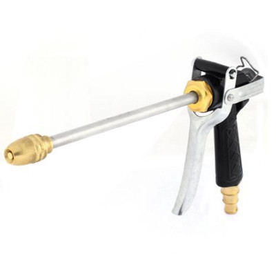 Bộ dây vòi xịt nước rửa xe, tưới cây . tăng áp 3 lần, loại 7m, 10m 206318 đầu đồng,cút,+ tặng mở chai