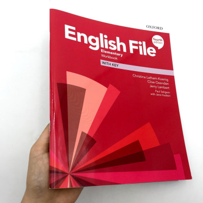 English File 4th Edition: Elementary: Workbook With Key