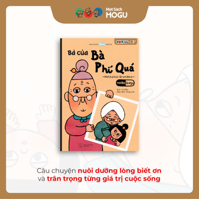 Truyện Ehon bé 3-4-5 tuổi - Bà của bà phí quá 