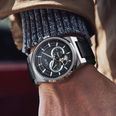 Đồng Hồ Nam I&W Carnival 680G1 Chính Hãng Full Box Chống Nước Kính Chống Xước Dây Da Cao Cấp BH 5 NAM