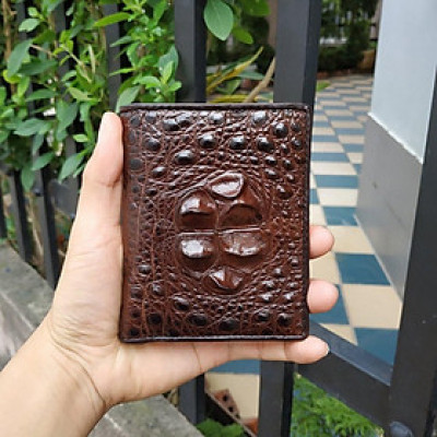 Bóp Cá Sấu Dáng Đứng. GÙ LỚN NGUYÊN CON CHẮC CHẮN