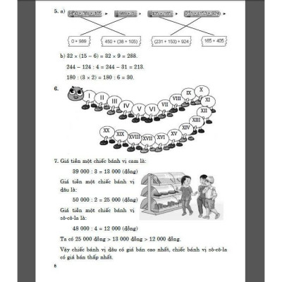 Sách - Hướng Dẫn Giải Bài Tập Toán 4 - Tập 1 - Bám Sát SGK Cánh Diều - Hồng Ân