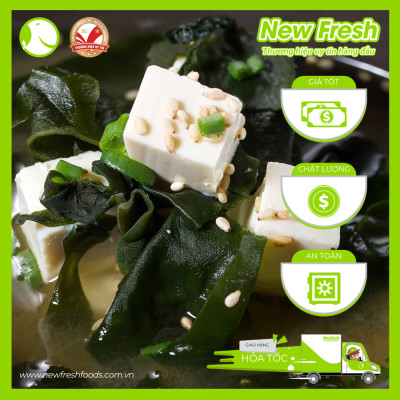 [GIAO NHANH HCM] Rong Biển Khô Nấu Soup Cut Wakame Nhật Bản - Gói 500Gr