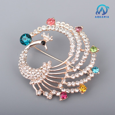 Trâm Cài Áo Nữ Quà Tặng Công Đội Vương Miện Đính Đá Trang Nhã Sang Trọng (Kèm Hộp)