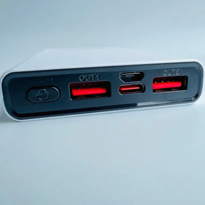 Sạc dự phòng Ham mer H-P85 22.5W - 10.000mAh, Kim Ánh cam kết hàng chính hãng bảo hành 12 tháng