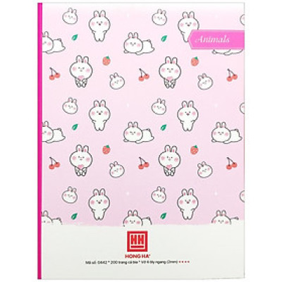 HH - Tập 200Tr Class Animals, 4 Ô Ly Ngang, 200Tr, Đl 70/90-92 (5Q/Lốc)( Giao Mẫu Ngẫu Nhiên)