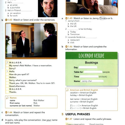 American English File: Starter: Students Book With Online Practice - 3rd Edition