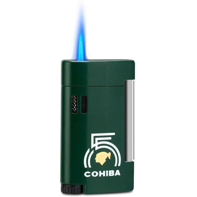 Vỏ Hộp quẹt Bật Lửa Khò 1 Tia Kèm Đục, Có ô quan sát dung lượng ga COB-170