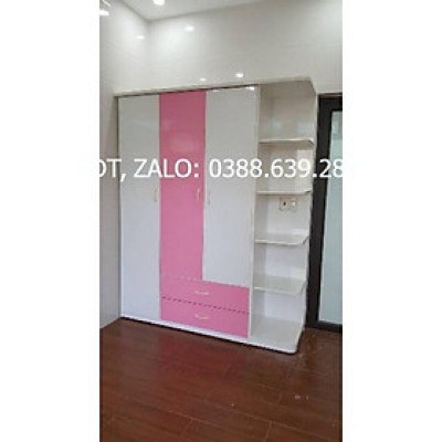 Tủ nhựa đài loan có kệ trang trí Hà nội