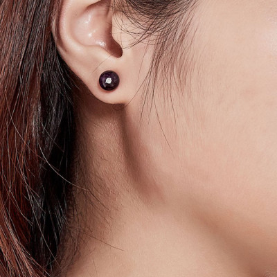 Bộ Bông Tai Và Mặt Dây Chuyền Thạch Anh Tím Ngọc Quý Gemstones BT4