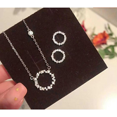 Bộ trang sức huyền thoại biển xanh đơn giản tinh tế