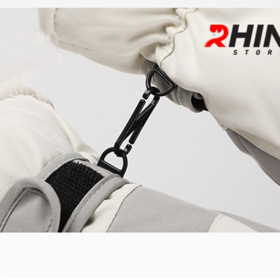 Găng tay lót lông cừu giữ ấm mùa đông chống gió, kháng nước Rhino G904 Bao tay chống trượt đi xe máy, xe đạp cho nam nữ, bảo hộ đi phượt