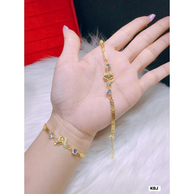 Bộ trang sức mặt hồ ly 4 món si vàng cao cấp