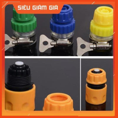 Bộ dây vòi xịt nước rửa xe, tưới cây . tăng áp 3 lần, loại 20m 206318 đầu đồng, cút,nối vàng + tặng mở chai