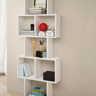 Kệ Gỗ Treo Tường 7 Ngăn Juno Sofa CTKT518 KT 160x15x65cm