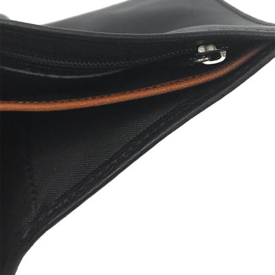 Ví Nam At Leather AT040-Đ (11.5 x 10 cm) - Đen