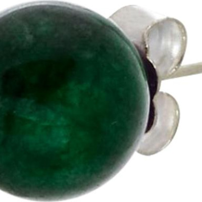 Bộ Bông Tai Và Mặt Dây Chuyền Cẩm Thạch Sơn Thuỷ Ngọc Quý Gemstones BT1