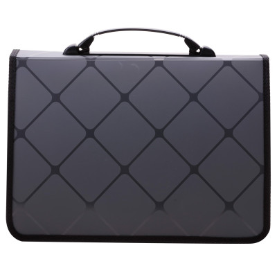 Cặp tài liệu A4 Deli, 200 trang, Xanh/Đỏ/Xám - 1 cái - E39634