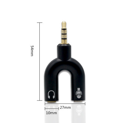 Cáp Chia Jack Thành Mic Headphone 10789 - Hàng Nhập Khẩu