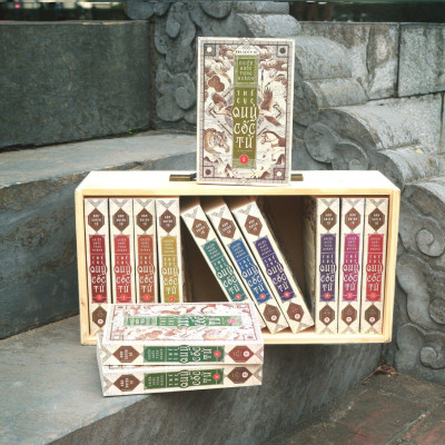 Thế cục quỷ cốc tử (trọn bộ 13 tập) - Bìa mềm, hộp gỗ