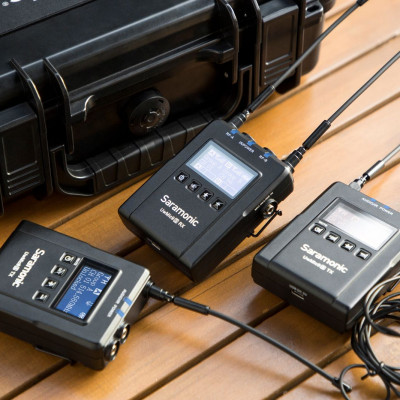 Bộ Micro Thu Âm Không Dây Saramonic UwMic9S Kit2 - Xử Lý Âm Thanh Phát Sóng Chuyên Nghiệp - Quay Video/ Phỏng Vấn - Hàng Chính Hãng 