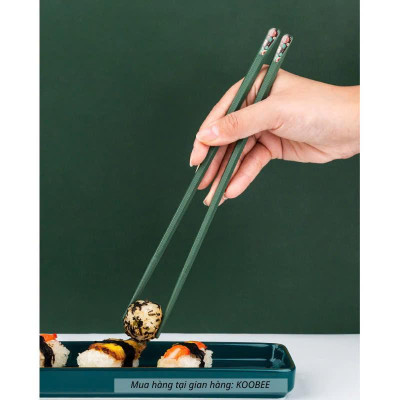 Bộ 5 Đôi Đũa Kiểu Nhật Nhiều Màu Bằng Sợi Thuỷ Tinh Chống Trượt