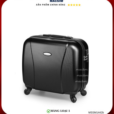 Vali cao cấp Macsim Smooire MSSM1442-b cỡ 16 inch màu đen - Hàng loại 1