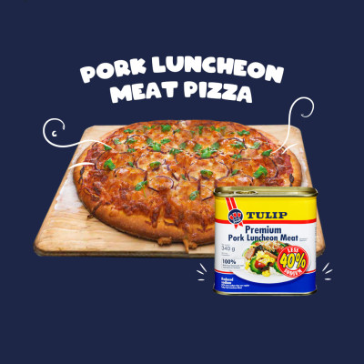 Thịt Heo Hộp 40% Giảm Mặn Tulip 340g - Nhập Khẩu Đan Mạch | Tulip Pork Luncheon Meat 40% Less Sodium 340g