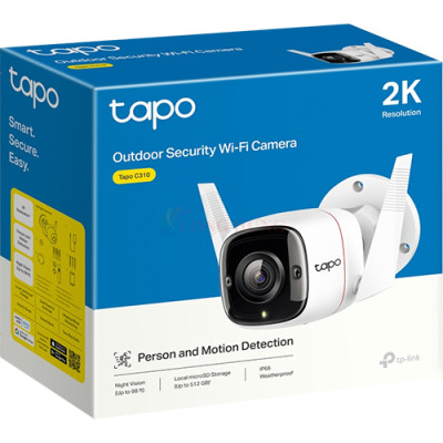 Camera ngoài trời TP-Link Tapo Outdoor Home Security Wifi 3MP 2K C310 - Hàng chính hãng