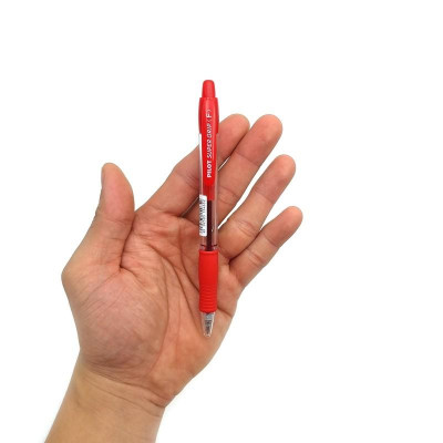 Viết Bi Bấm Pilot BPGP-10 R-F-R Đỏ (12C/H)