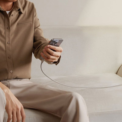 Cáp sạc nhanh Type-C to iP Baseus Titanium Alloy Fast Charging Cable 20W (480Mbps) - Hàng chính hãng