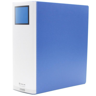 File Còng Ống KingJim A4 1478-GSV - Xanh Dương