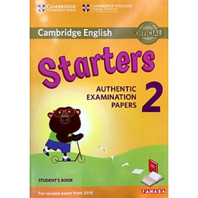 Cambridge English Starters 2 for Revised Exam From 2018 Student