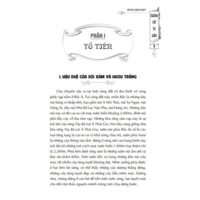 Sách - Thành Cát Tư Hãn - Bìa Cứng -  René Grousset - Minh Thắng