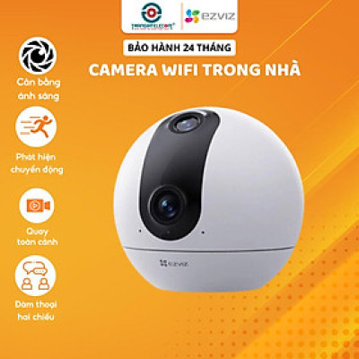 Camera Wifi EZVIZ Mắt Kép 2K Trong Nhà CS-C60p-R100-8H33WF Đàm Thoại 2 Chiều Hàng nhập khẩu
