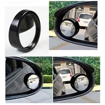BỘ 2 CÁI GƯƠNG CẦU LỒI MINI GẮN Ô TÔ GIÚP QUAN SÁT ĐIỂM MÙ KHUẤT AN TOÀN 