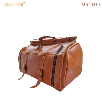 Túi Du Lịch Da Thật Macsim Chính Hãng mã MSTH10 – Da Bò Nguyên Miếng Loại 1 – Cổ Điển – Bền Đẹp – Unisex