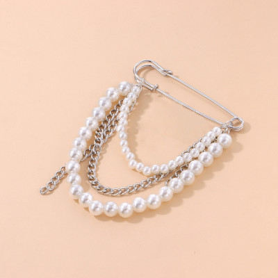 Cài áo mix ngọc trai ghim cài phụ kiện cài mũ đeo túi xách balo fashion sang chảnh nam và nữ cá tính