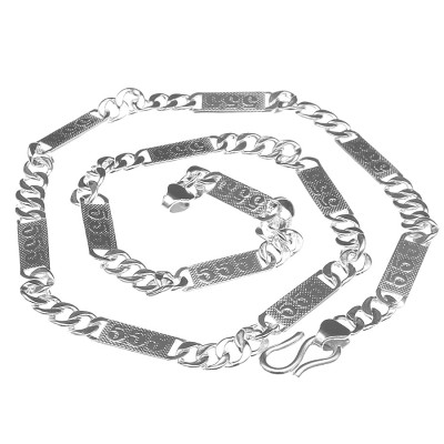 Dây Chuyền Nam Bạc Hiểu Minh DBN037S Bạc Ta 8 chỉ