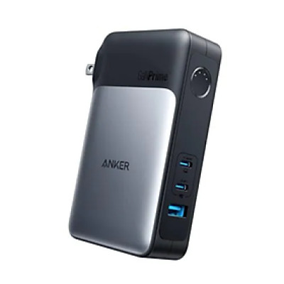 Pin Sạc Dự Phòng kiêm Adapter 2 Trong 1 Anker 733 A1651 GaNPrime PowerCore 65W 10000mAh 2 Cổng Type-C và USB-A Sạc Nhanh Macbook, Laptop, Điện Thoại - Hàng Chính Hãng