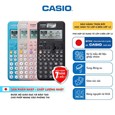 Máy Tính Casio Fx-880BTG (TL) Đen + Pilot BP-1RT
