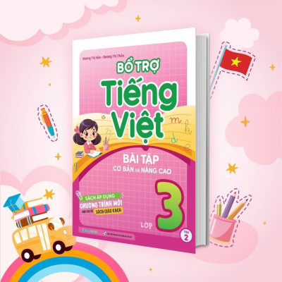 Sách - Bổ Trợ Tiếng Việt Bài Tập Cơ Bản Và Nâng Cao Lớp 3 - Combo 2 Tập - Megabook