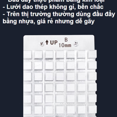 Máy cắt khoai tây, khoai lang và các loại củ kiểu Pháp - Chuyên nghiệp. Thương hiệu Mỹ cao cấp Septree - T1000. HÀNG CHÍNH HÃNG