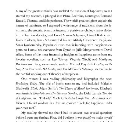 The Happiness Project Tenth Anniversary Edition (Export Edition)