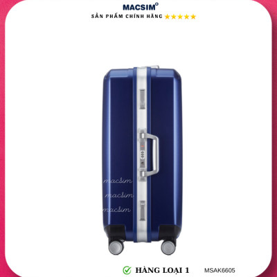 Vali cao cấp Macsim Aksen hàng loại 1 MSAK6605 cỡ 28 inch màu xanh