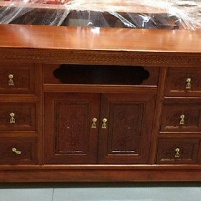 Kệ tivi gỗ xoan đào