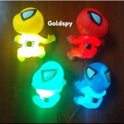 1 CON NGƯỜI NHỆN BÁM ĐUÔI XE MÁY XE ĐIỆN CÓ ĐÈN LED CỰC ĐẸP